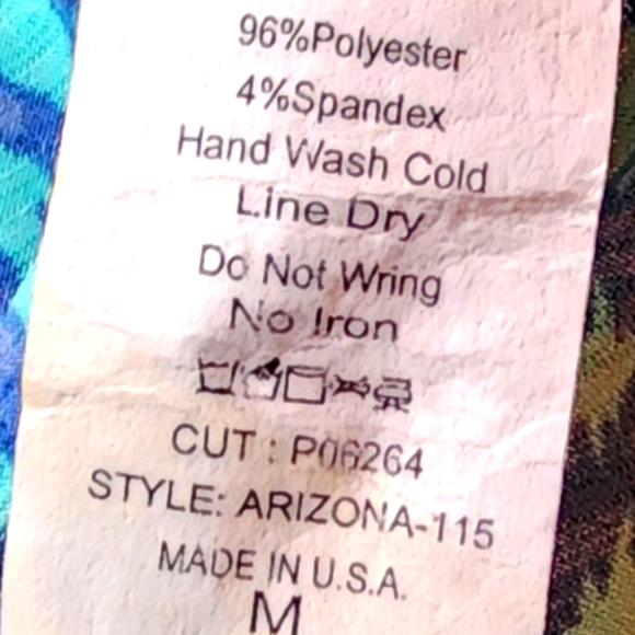 NWOT 2B Together Blue and Turquoise Tunic - Picture 3 of 4